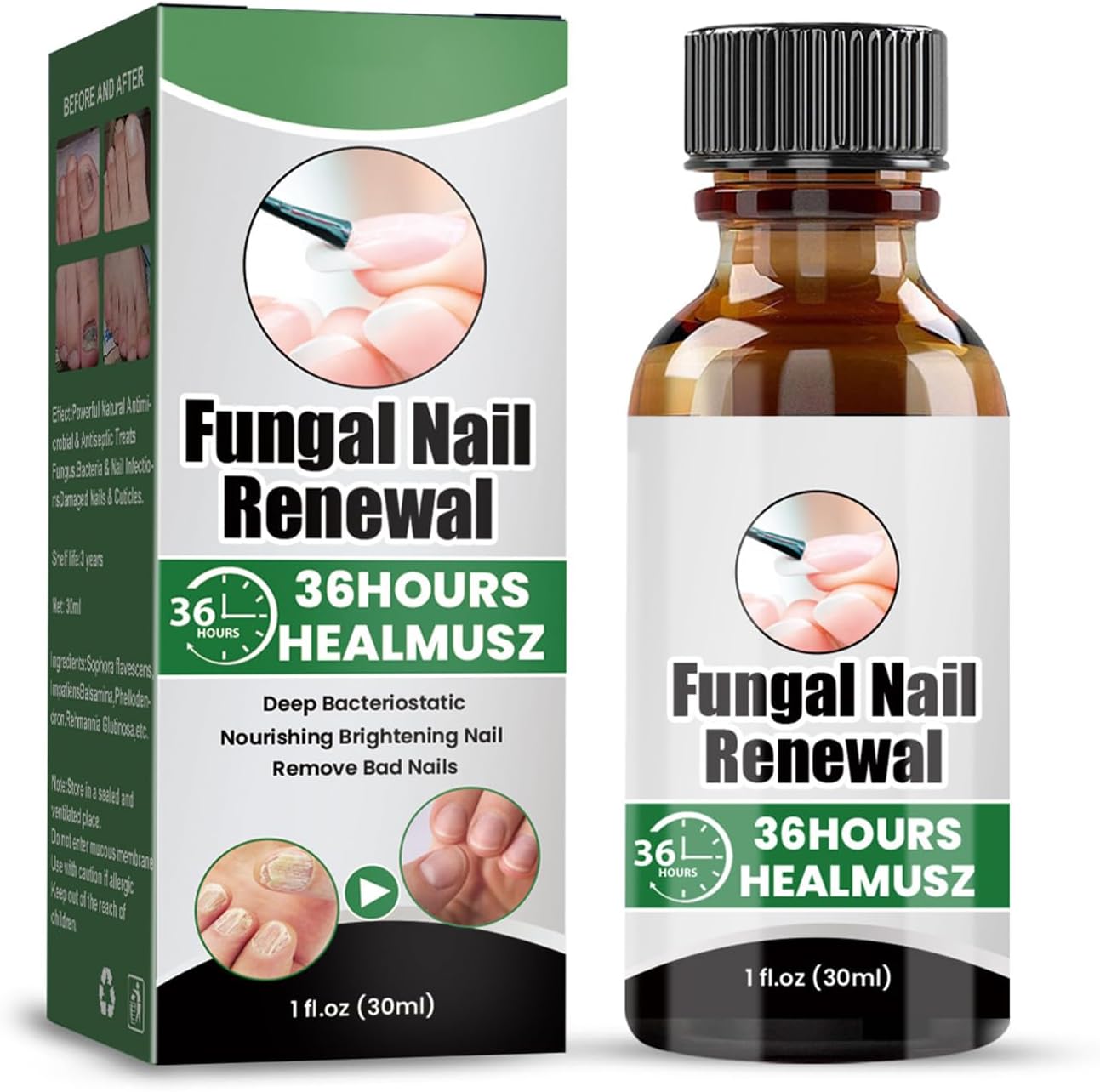 Fungal Nail Serum for Toenails Extra Strong, Nail Fungus Serum for