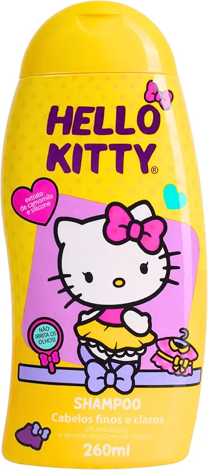 Betulla Shampoo Infantil Hello Kitty Finos E Claros 260Ml