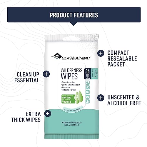 Miniatura 5 de Sea to Summit Toallitas de ducha sin enjuague Wilderness Wipes