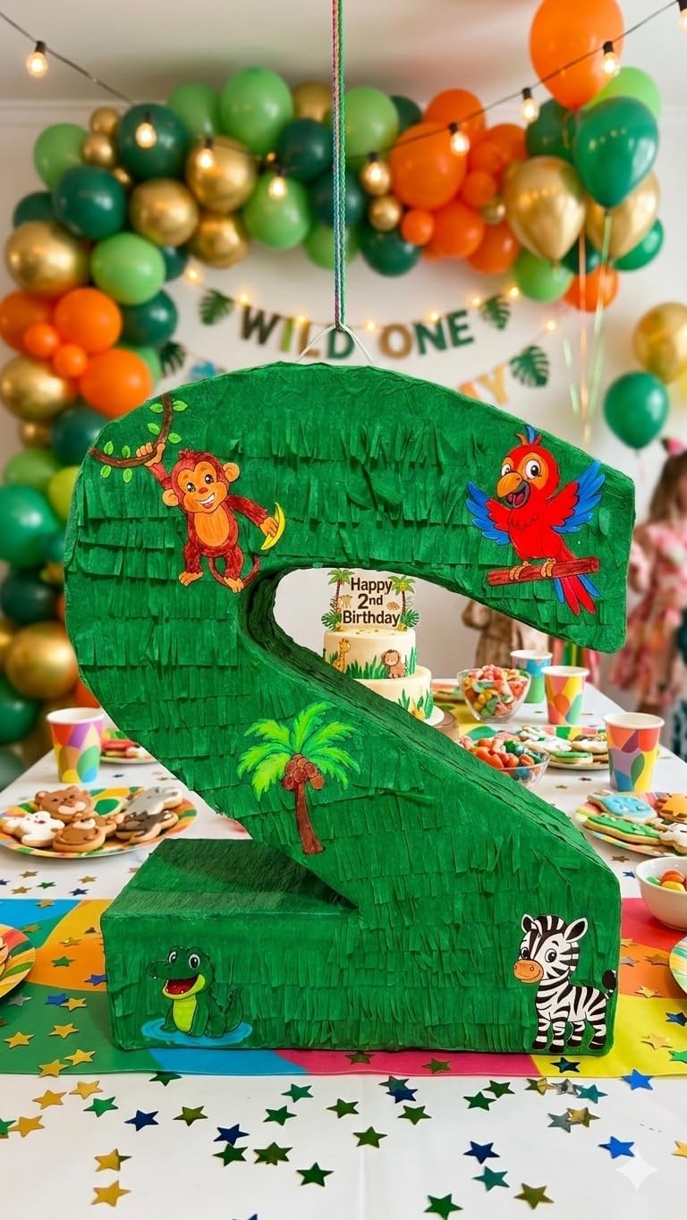 Piñata número dos de jungla