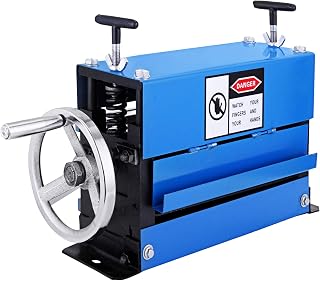 Happybuy Cable Wire Stripping Machine 1.5-40mm Wire Stripping Machine 10 Strip Channels and 1 Crushing Channel Wire Stripping Machine 10 Channels