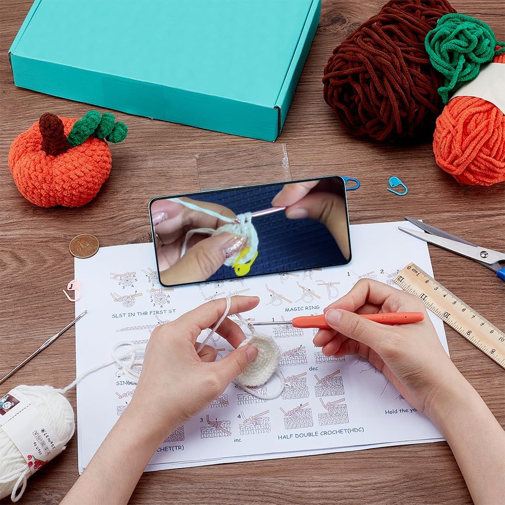 Set za heklanje detaljan pogled