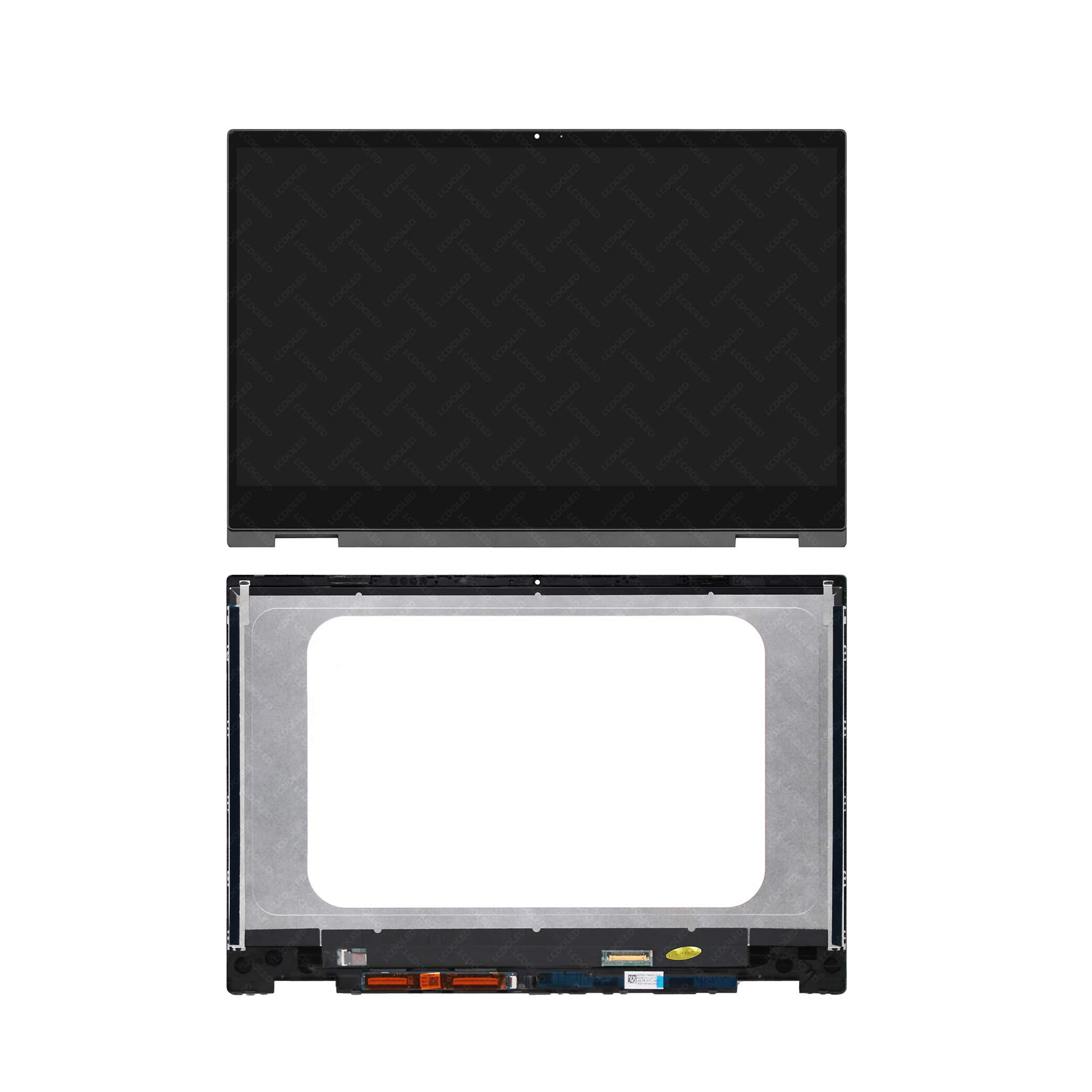 Écran Tactile LCD LED FHD Pour HP Pavilion X360 14-CD1007NA - Assemblage Complet Avec Cadre