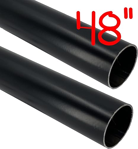 Miniatura 8 de Desunia Bridas de soporte para barra de armario con accesorio de rosca, enchufes de extremo de poste de ropa resistentes para armarios  Negro