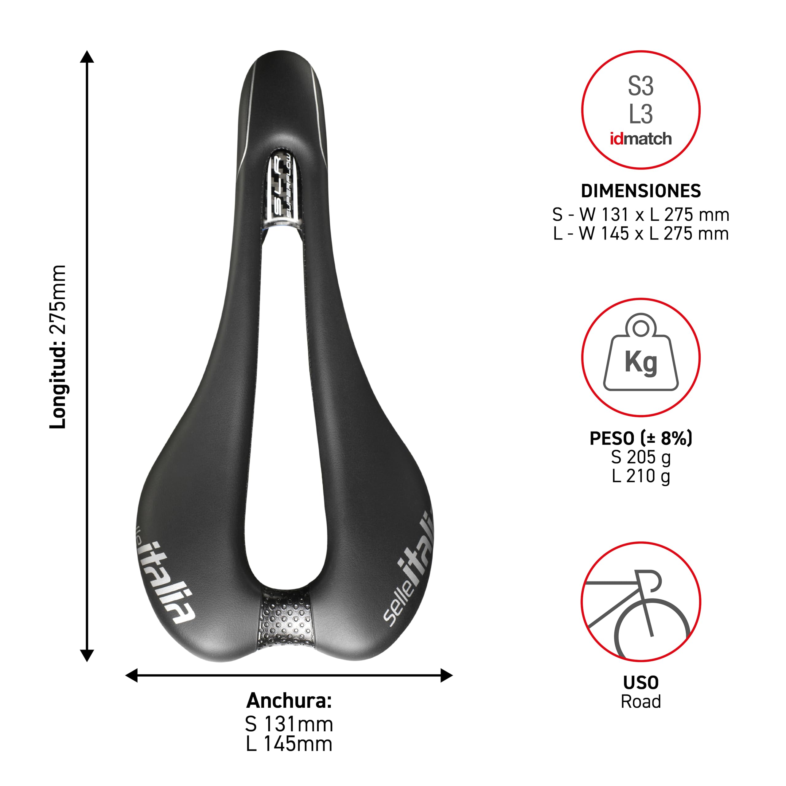 Selle Italia SLR TM Superflow Saddle