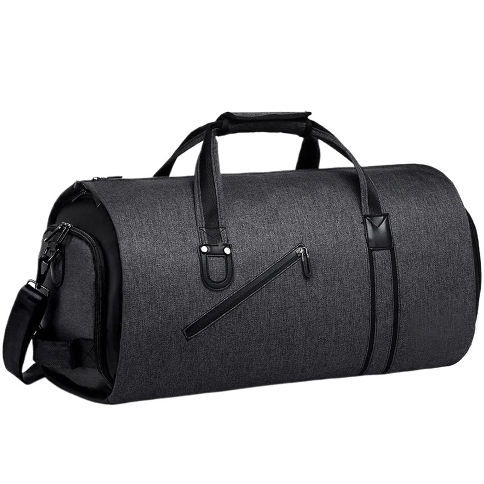 Equipaje de Mano for Hombre, Bolso de Viaje Deportivo, Bolso de Mano de Gran Capacidad, Bolso de Mano Plegable for Negocios, Compartimento for Zapatos de Hombro.