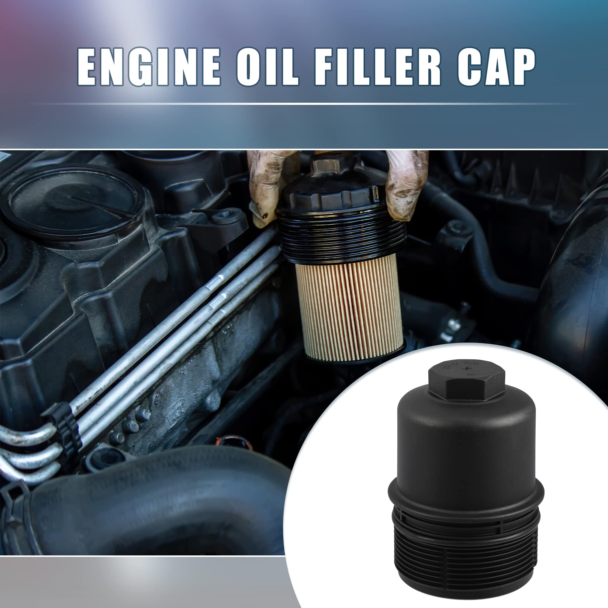 Oil Filter Cap Housing Assembly – Fits Audi A1 A3 Q3 Q5 2015-2019 (06L115408)
