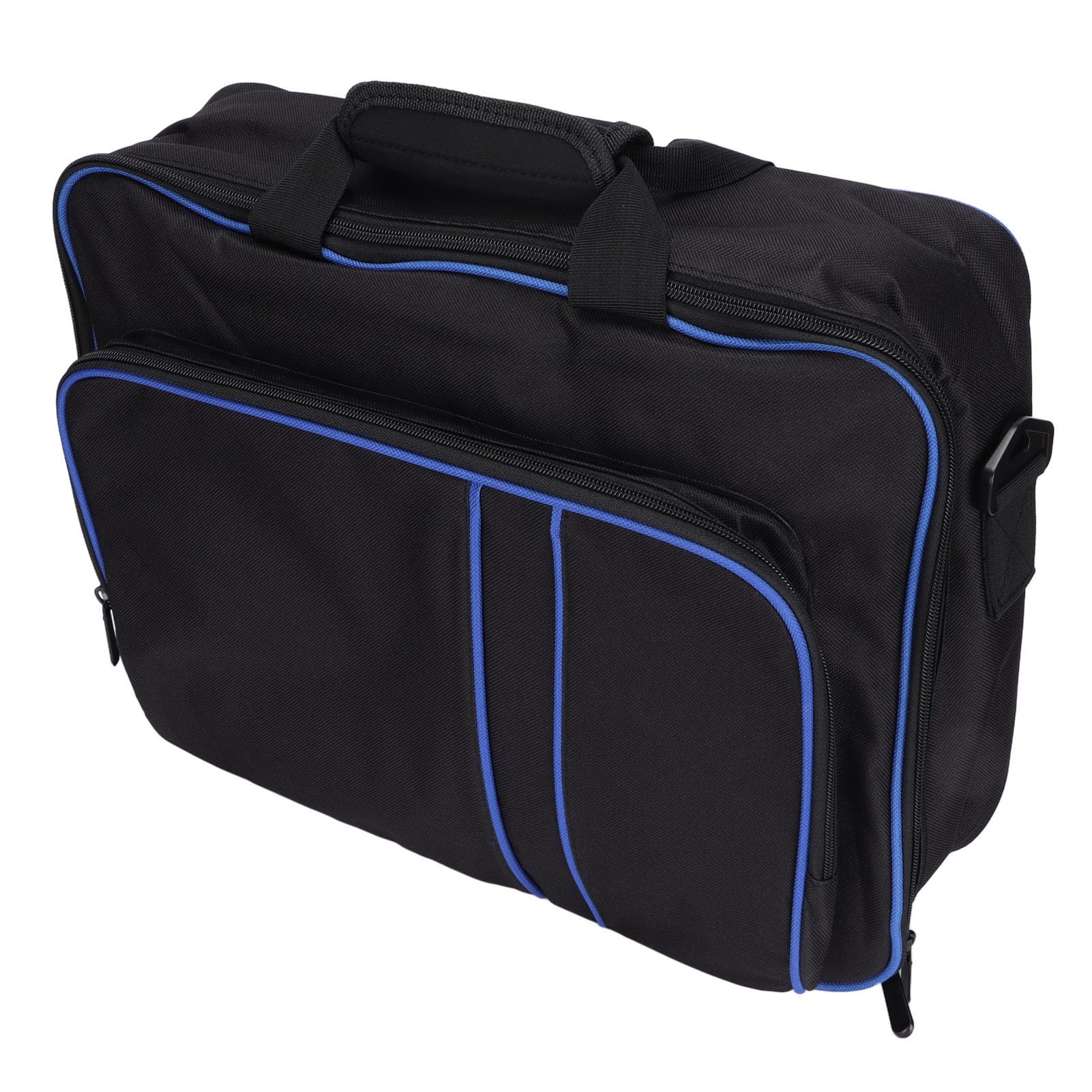 per Custodia da Trasporto, Custodia Protettiva Rigida per Console Custodia da Viaggio, Grande Capacità Ergonomica per Console di Gioco/controller/auricolare/scheda di Gioco (Blu