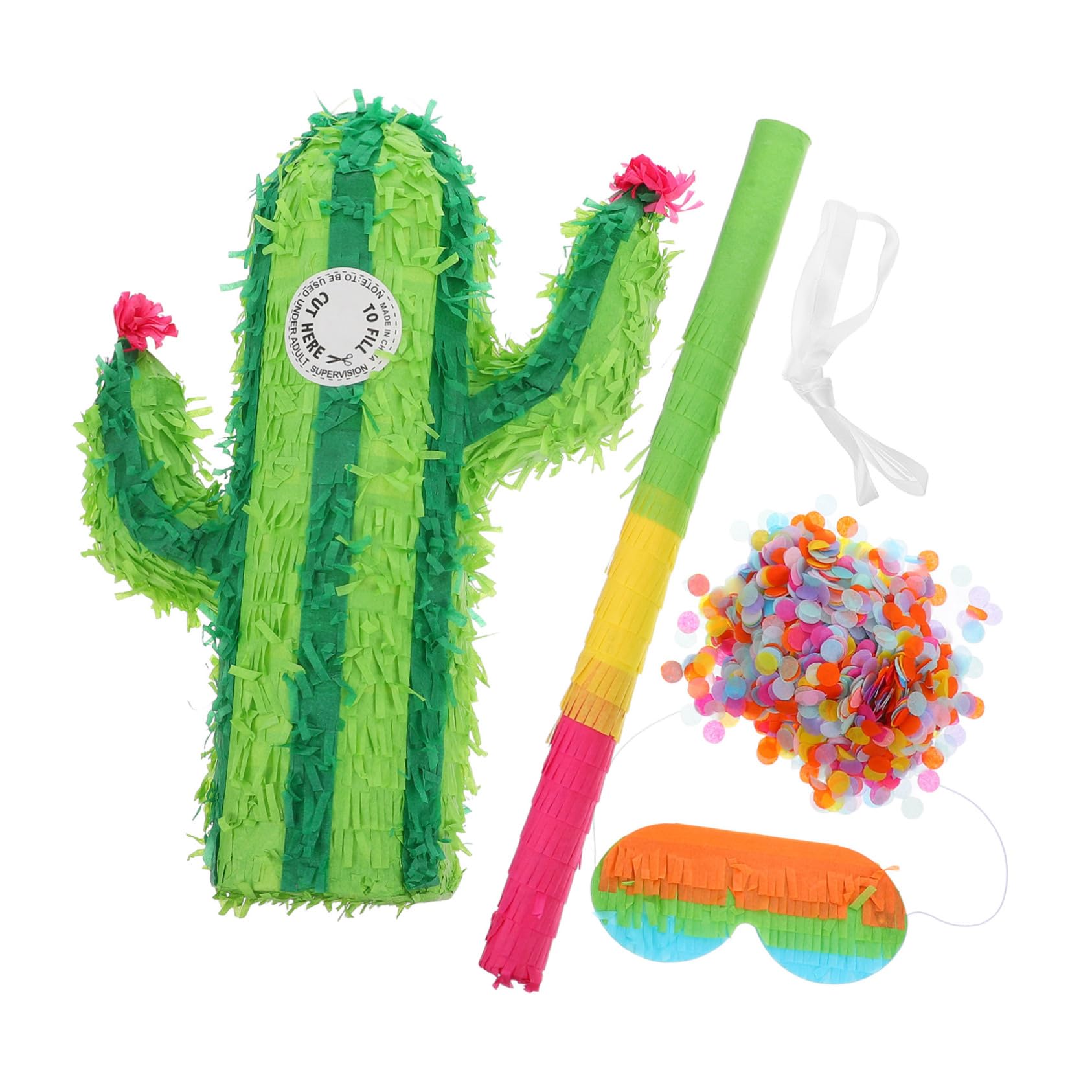 TOPPERFUN Juguetes de Cactus para Fiesta de Cumpleaños Piñata de Princesa y Colgante de Fiesta Decoración de Piñata de Cumpleaños