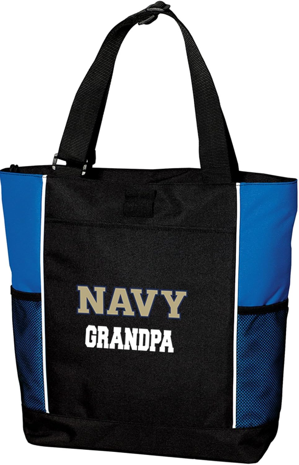 Broad Bay Navy Grandpa Tote Bags TOP Naval Academy Grandpa Totes