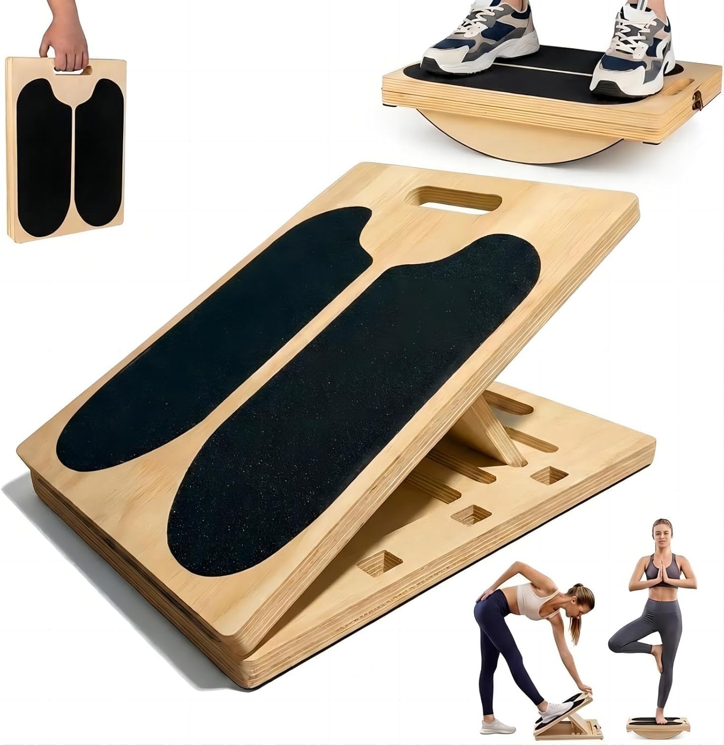 Planche Inclinée Sport Planche Inclinée 2 En 1 MI HOHO - Équilibre Et étirement Mollets 5 Planche Inclinée Sport Planche Inclinée 2 En 1 MI HOHO - Équilibre Et étirement Mollets 5