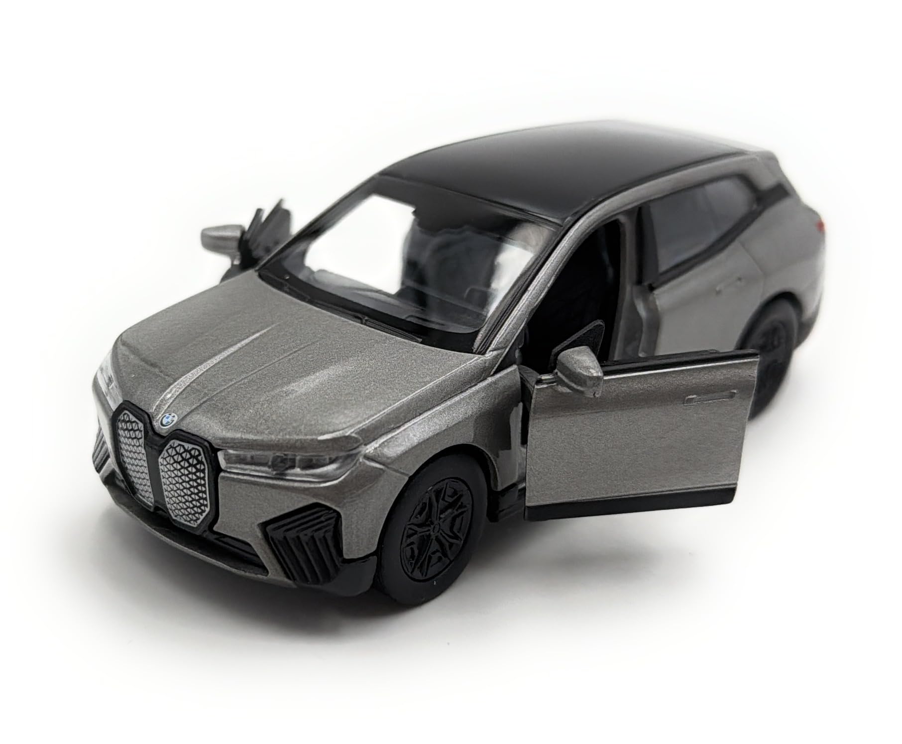 Toi-Toys Welly Model car BMW IX 4 SUV vehicle miniature car scale 1:39 / L 12cm golden