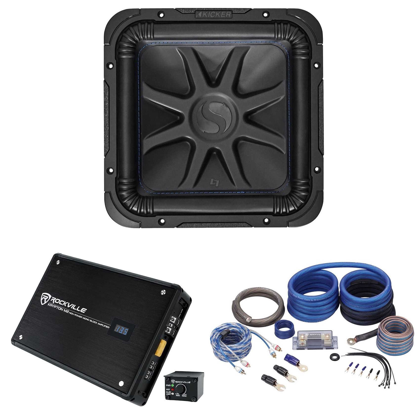 Amazon.co.jp: KICKER L7S122 12インチ 1500W Solobaric L7S カーサブ