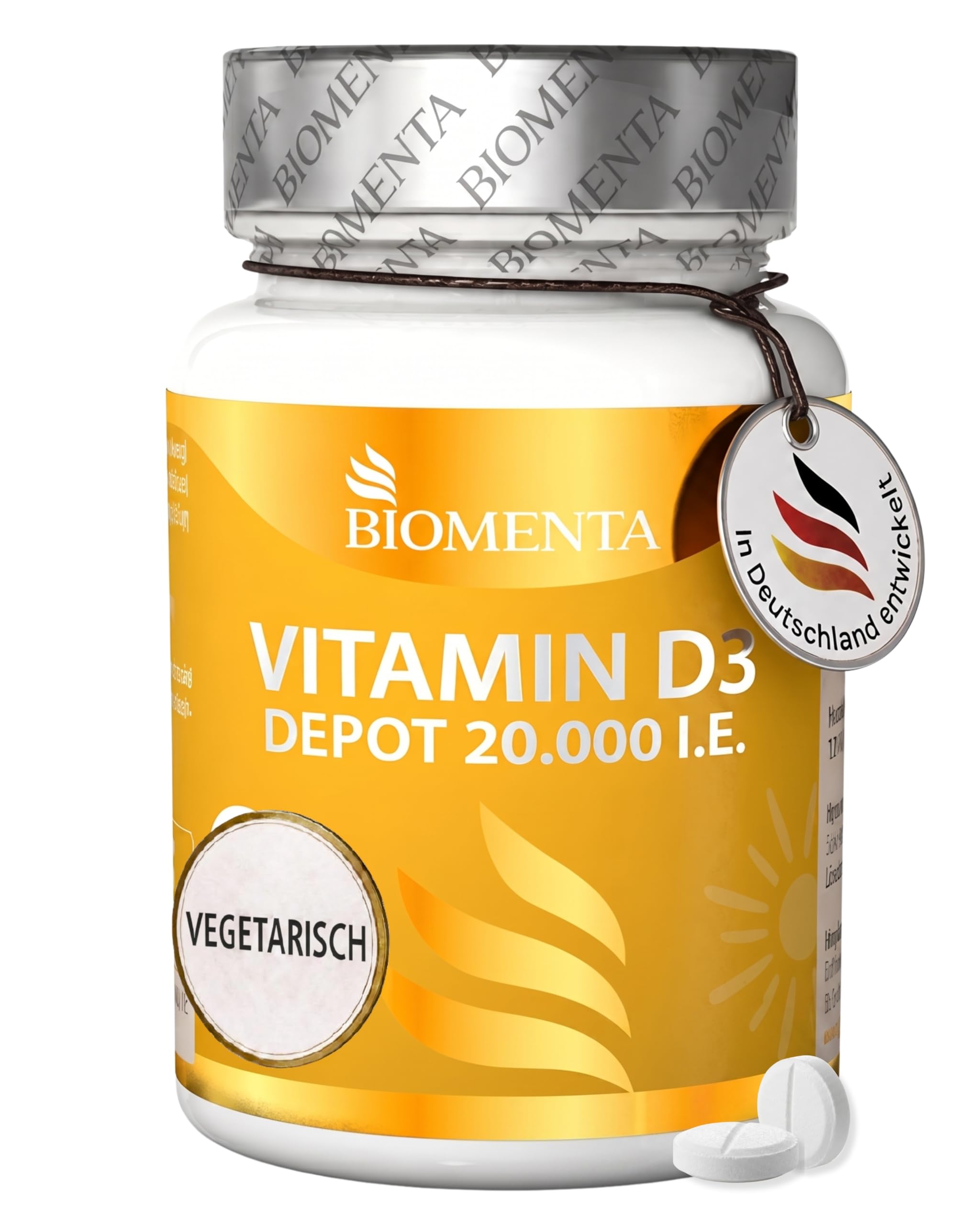 Calcium Magnesium Zink + Omega 3 + Vitamin D3 20.000 IE Bundle