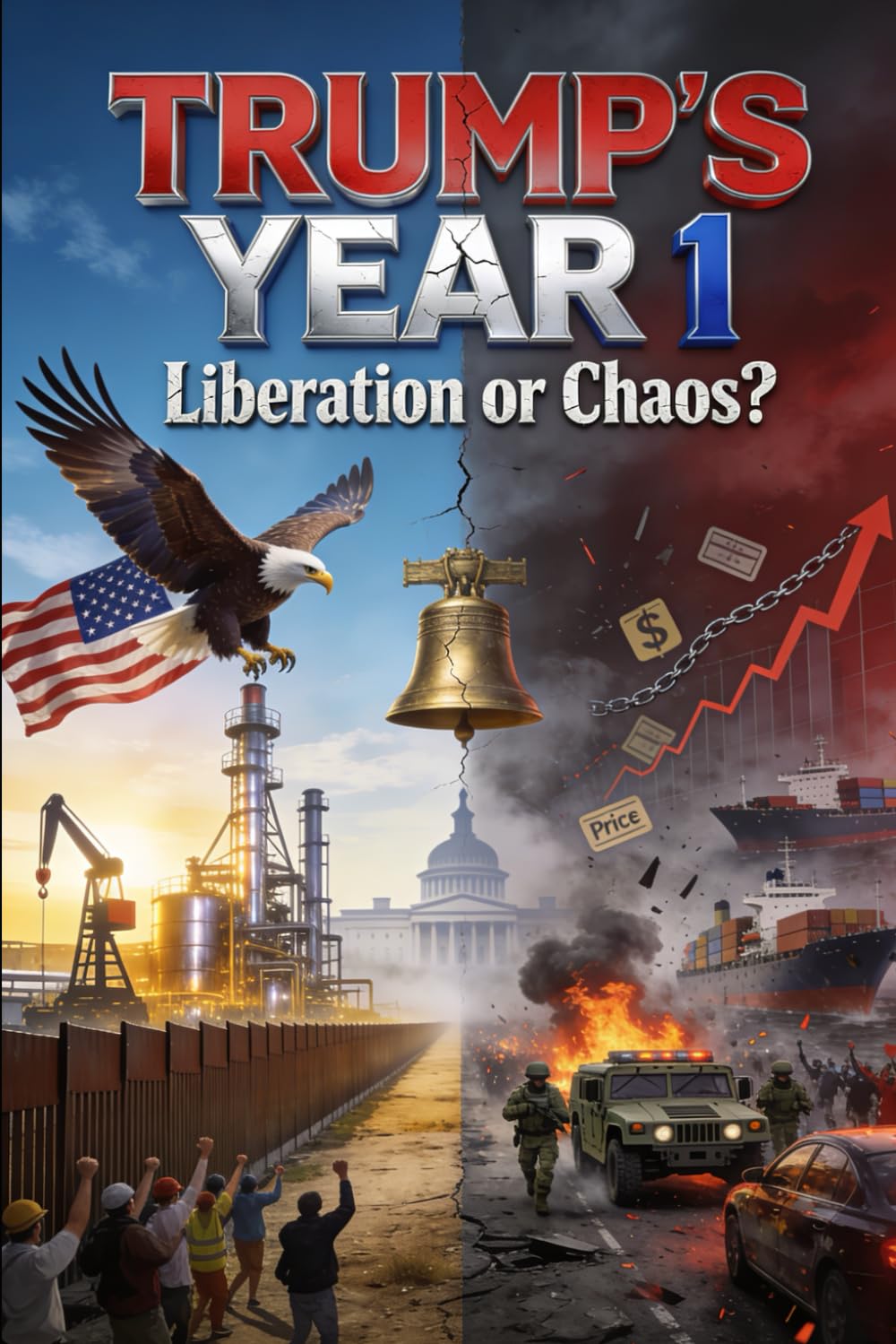 Trump 2.0: Triumph or Trainwreck: Trump's Year 1: Liberation or Chaos? How Deportations, DOGE Cuts, and Tariff Wars Split America in 2026