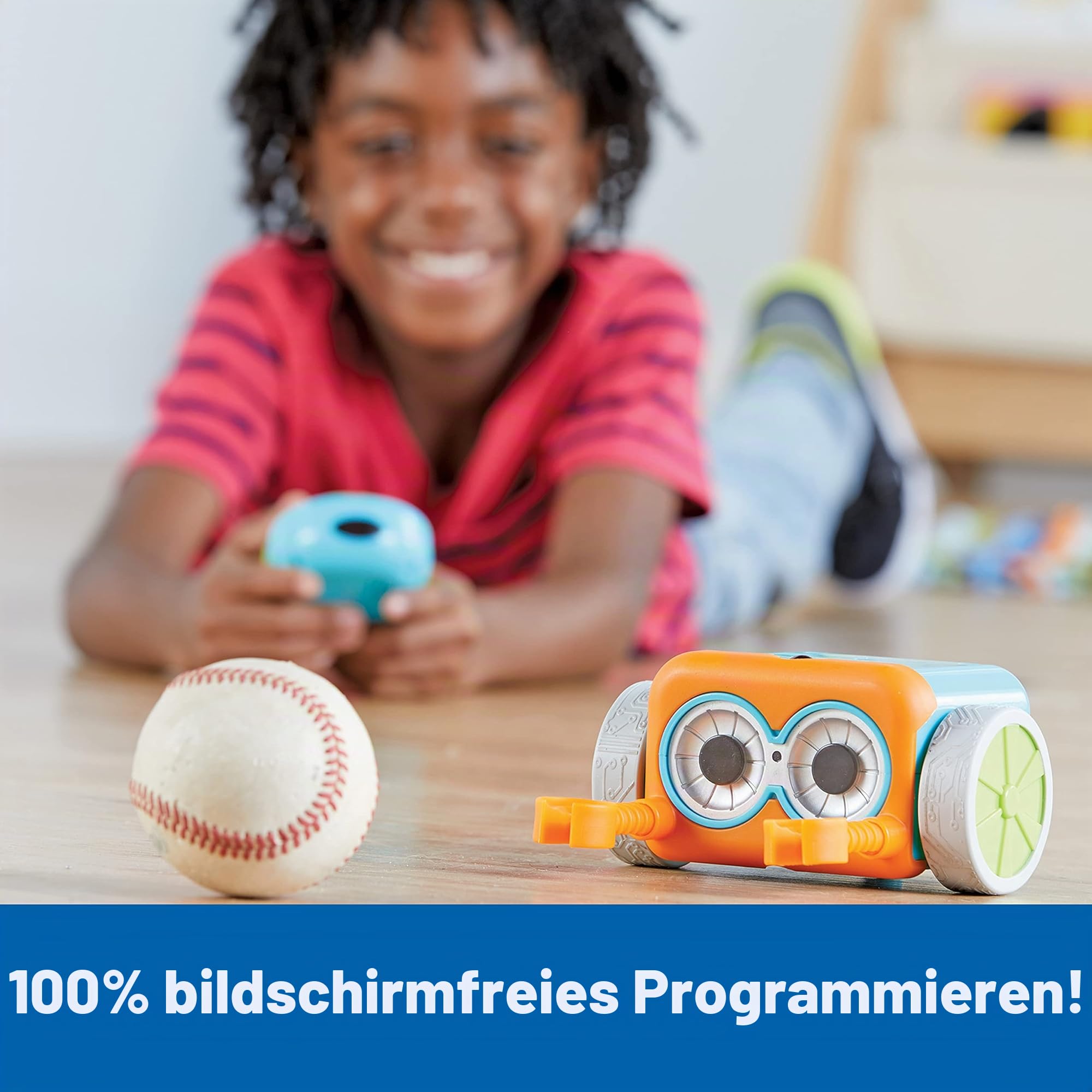 Learning Resources Botley, der programmierbare Roboter, ab 5 Jahren, Coding Spielzeug für Kinder, ohne Bildschirm, spielerisches Lernen von Programmierlogik und Mint-Fähigkeiten