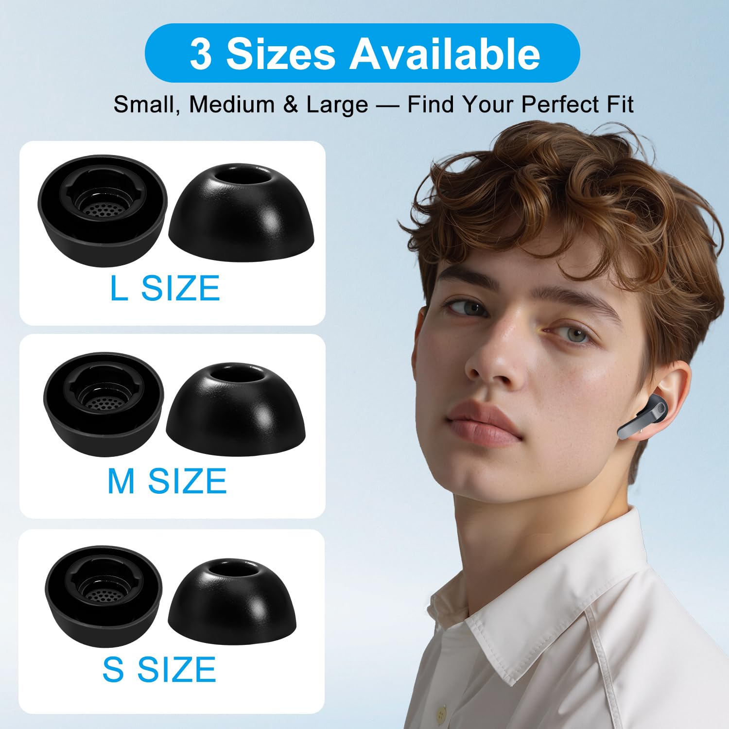 Amazon | Samsung Galaxy Buds 4 Pro & Buds3 Pro用イヤーチップ