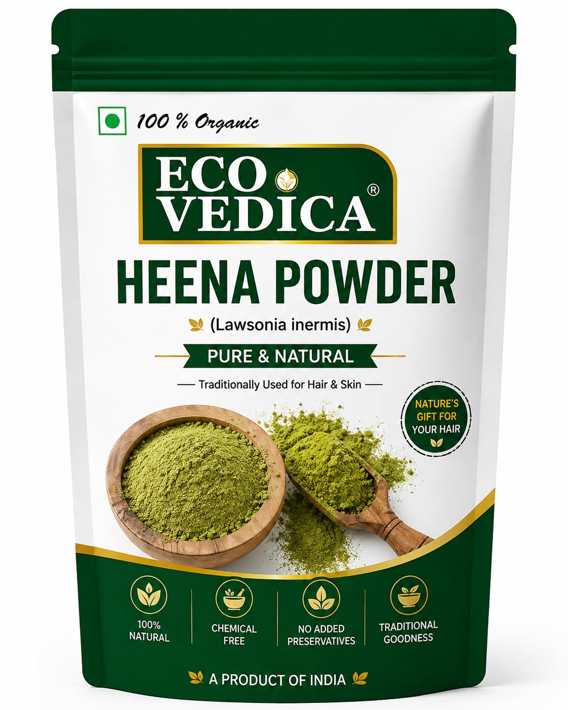 Henna Powder for Hair, Hands & Feet - 200g | Natural Hair Color & Conditioner | Rajasthani Sojat Mehandi-picture-50