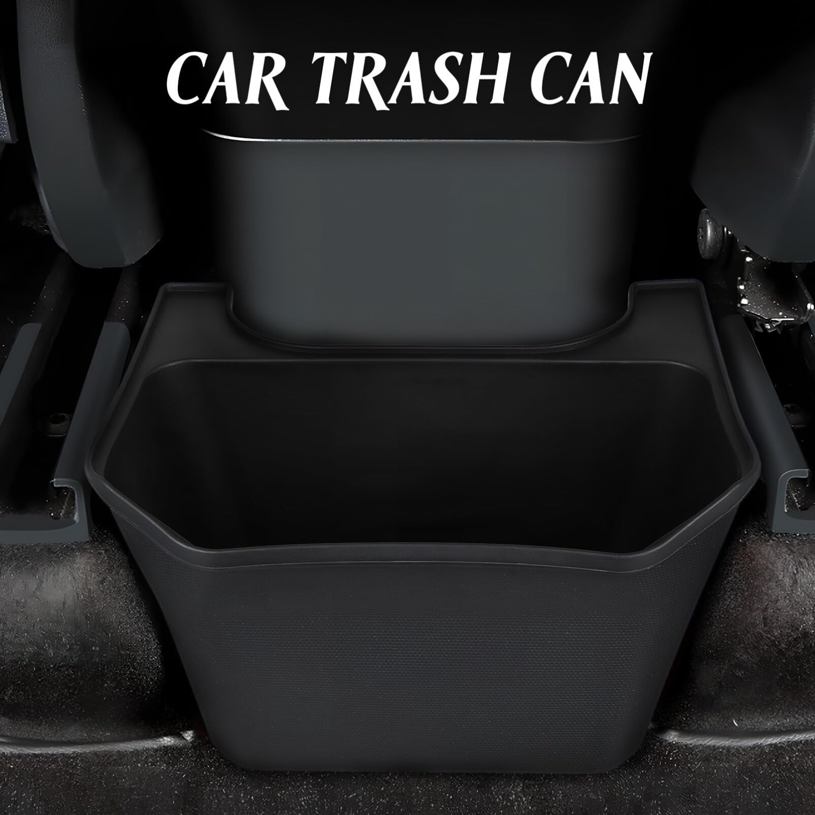 Caja de Almacenamiento para Coche para Consola Trasera, Negro