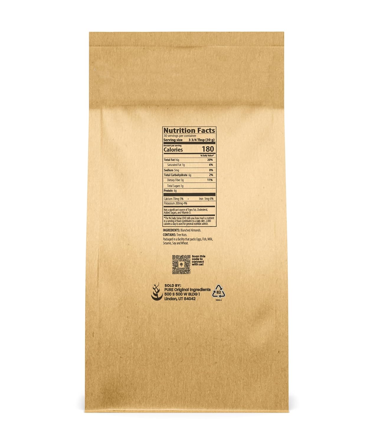 , Almond Flour, Blanched, Extra Fine, 2 Lb thumbnail