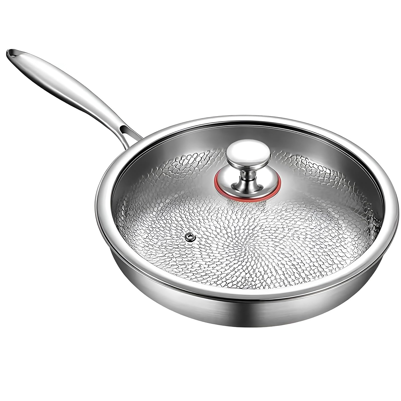 Poêle en titane non revêtu 26cm : cuisinez sans rayures avec les casseroles Nutri durables