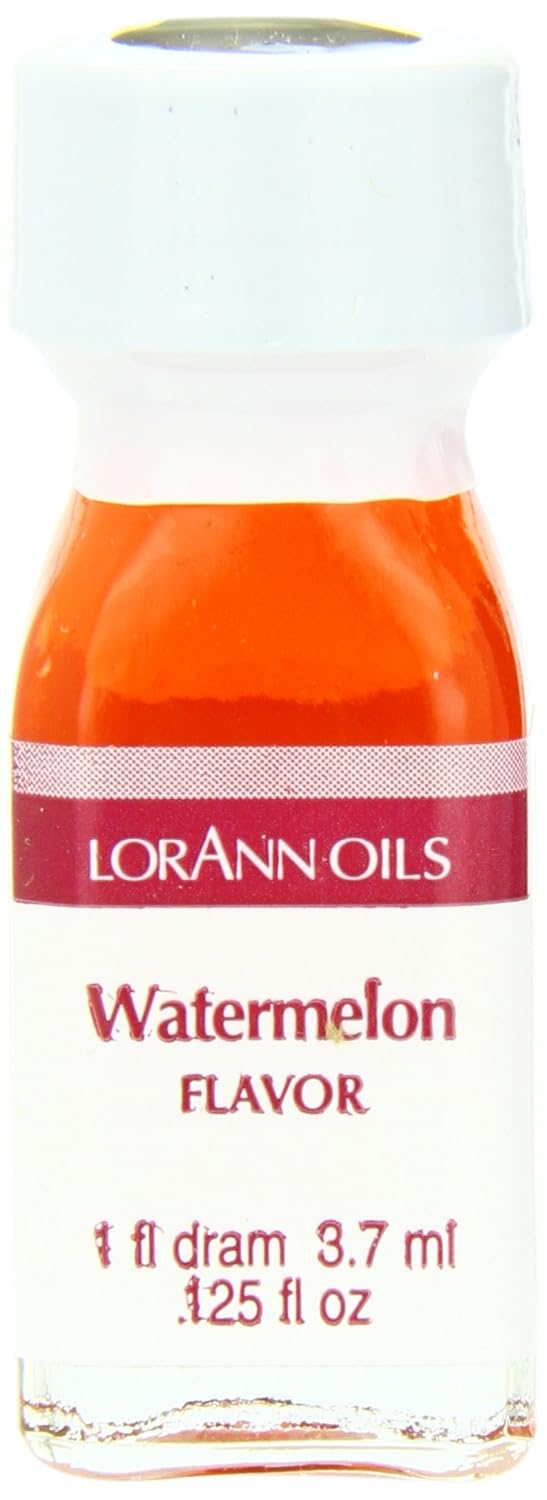 LorAnn Watermelon SS Flavor, 1 dram bottle (.0125 fl oz - 3.7ml - 1 teaspoon) - 12 pack