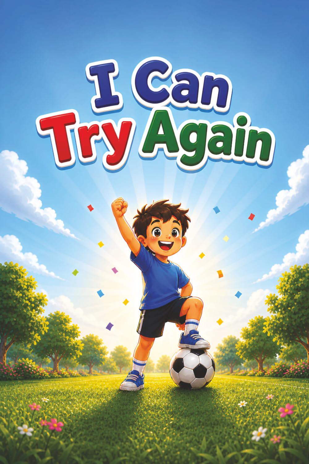 I Can Try Again: A Growth Mindset Book for Kids Ages 3–9 | Building Confidence, Resilience and Positive Thinking | Motivational Story Book