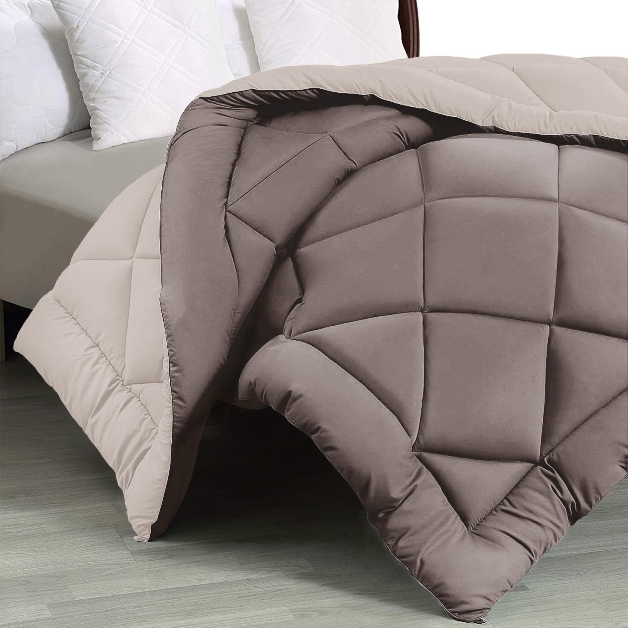 FRESH FROM LOOM King Size Reversible Comforter - All Seasons -16