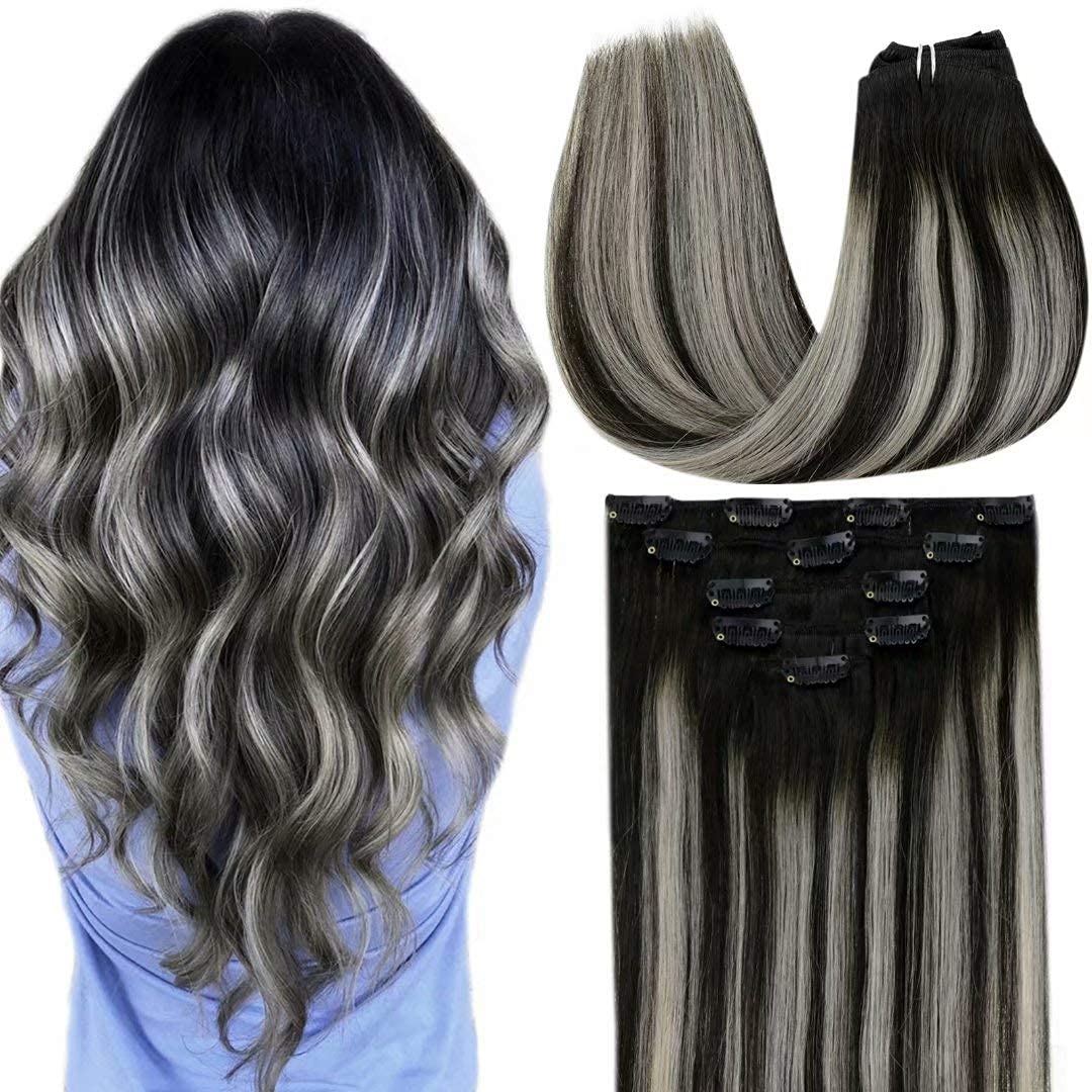 26 silver grey hair extensions passed our test 2022