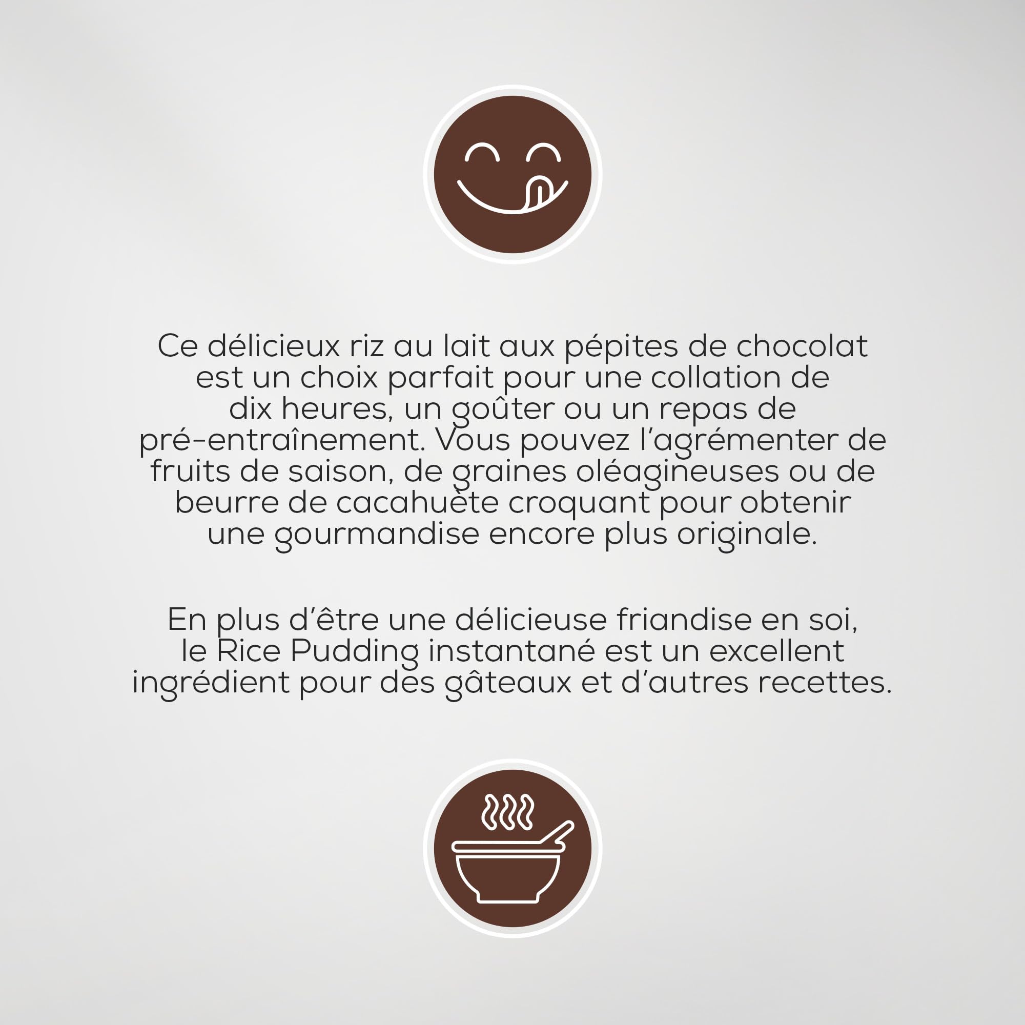 BioTechUSA Rice Pudding | Poudre de riz instantané | Avec pépites de chocolat râpées | Faible teneur en sucre | Sans gluten, 1000 g, Chocolat au lait