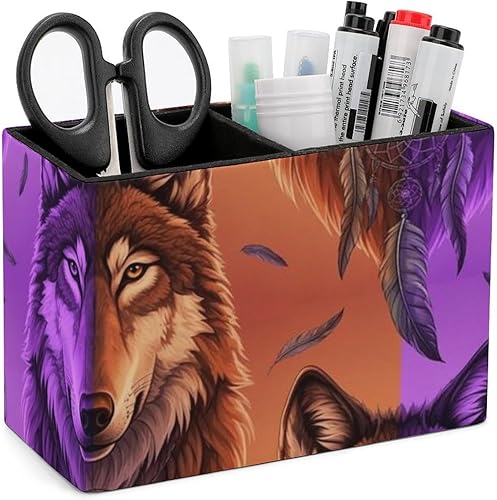 Miniatura 23 de Desk Organizer Pencil Cups Aztec Red Blue, Convenient Storage for Your Writing Tools Color (621)