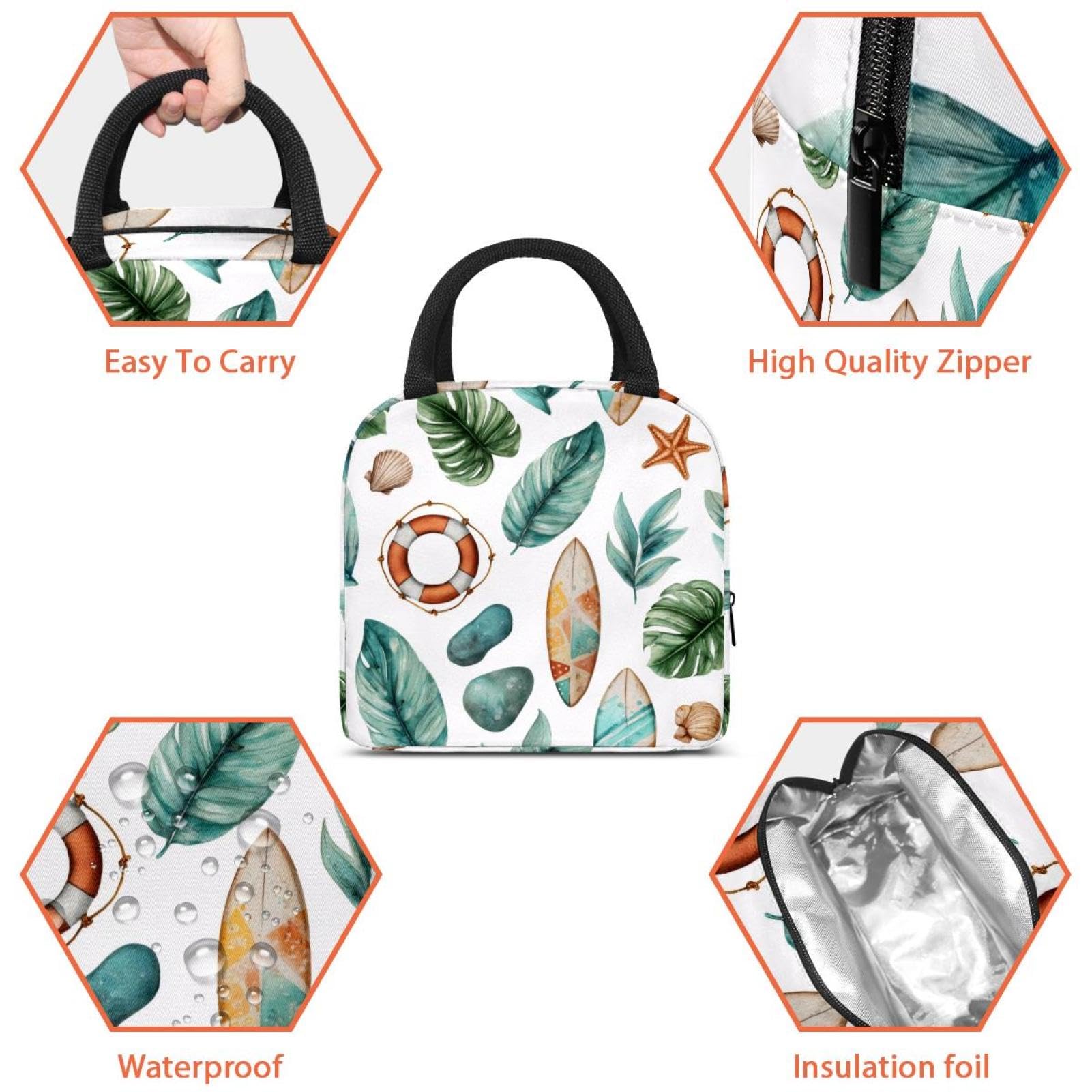 Set di zaino per la scuola con borsa per il pranzo e astuccio, set da 3 pezzi, zaino da viaggio, zaino casual per adolescenti, ragazze, ragazzi, primaria, junior, mezzo, estate, vacanze