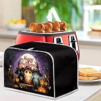 Vista 285 de Marbling Butterfly Print 2 Slice Toaster Dust Cover, Kitchen Small Appliance, Anti Dust and Fingerprint Bread Machine Cover