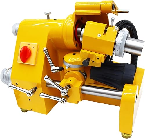 Miniatura 5 de HQHAOTWU Amoladora de cortador Afilador de taladro para molino de extremo 5C Collet con accesorios Herramienta de afilado multifuncional Máquina de