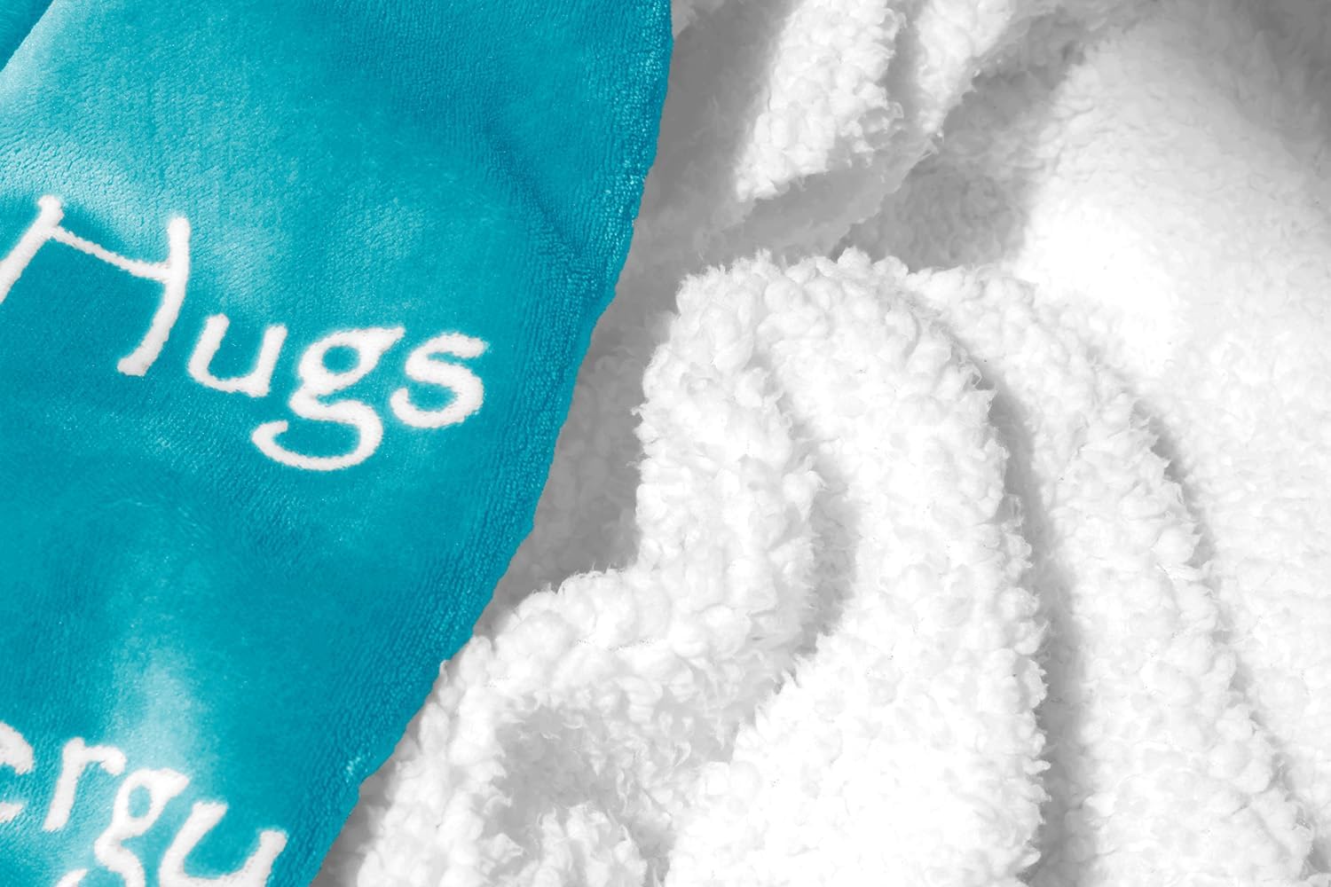 WOLF CREEK BLANKET - Compassion Blanket (Brand)- Strength Courage Super Soft Warm Hugs, Get Well Gift Blanket Plush Healing Thoughts Positive Energy Love & Hope (Charcoal, 50 x 65 Sherpa)