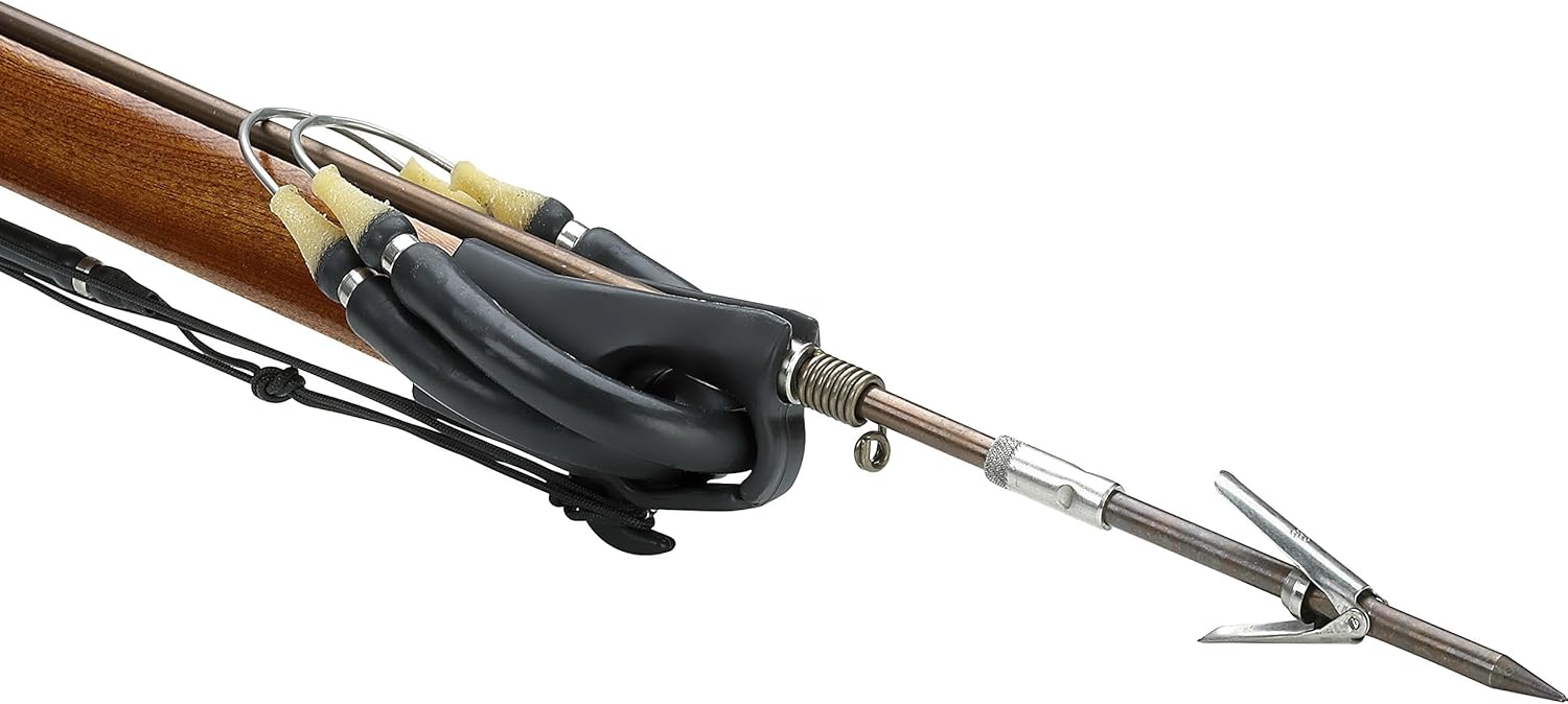 Wood Mahogany Special Speargun Spearfishing Kit, 32