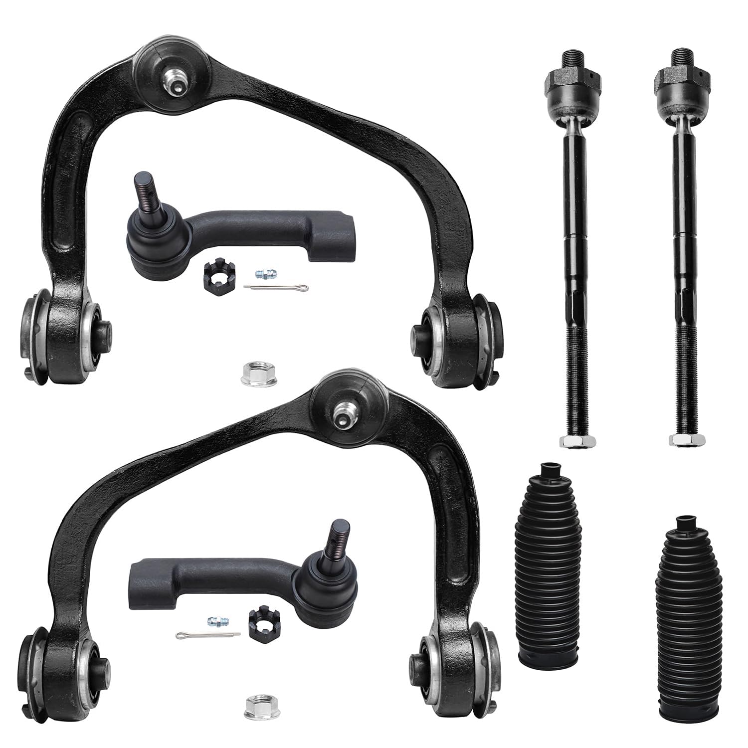 Detroit Axle - 8pc Front End Kit for 2009-2014 Ford F-150, 2007-2014
