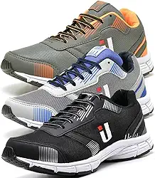 Kit 3 Pares Tênis Esportivo Masculino Caminhada Academia Treino Leve Confortável