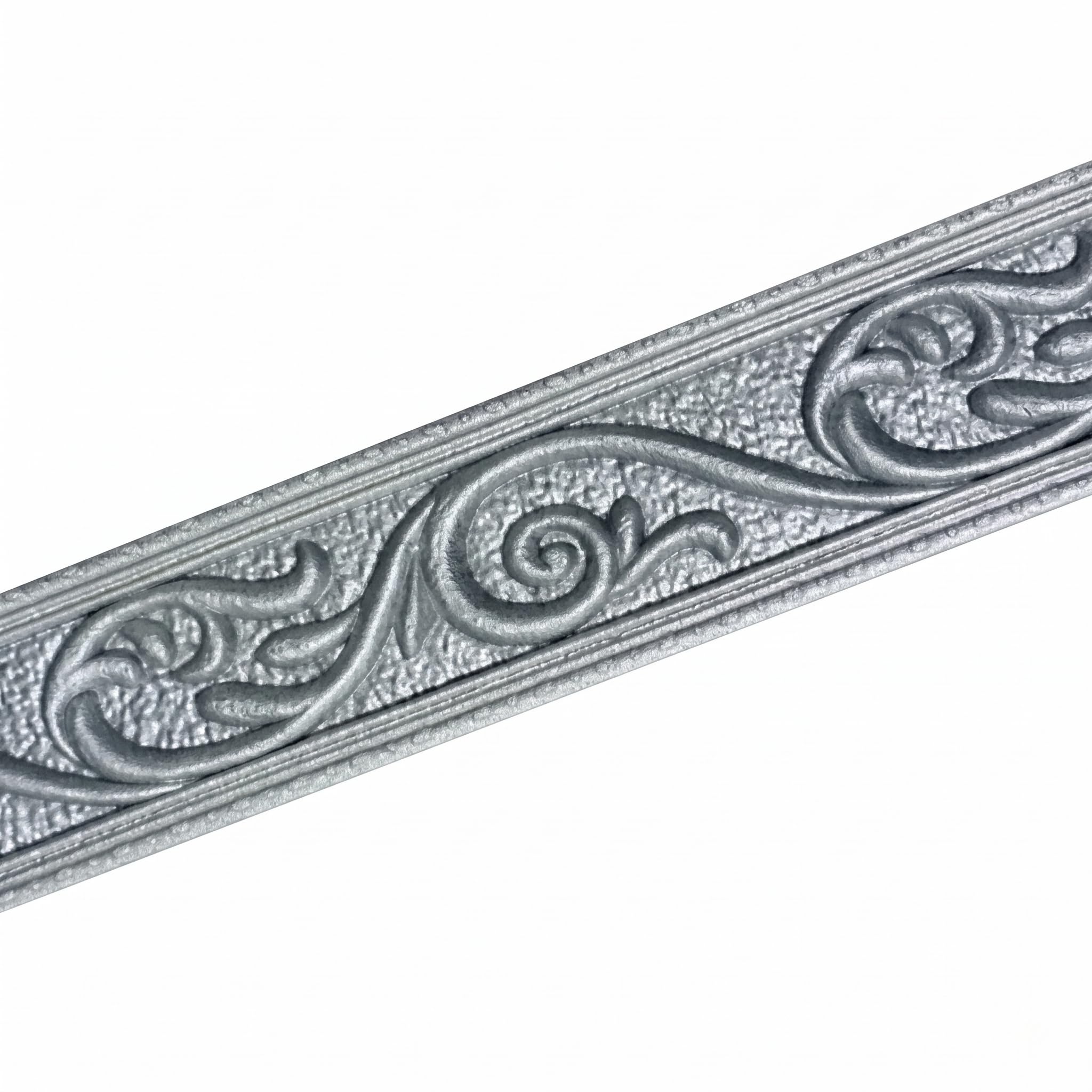 Guest Ruyunlai Grey Self Adhesive 3D Foam Wall Trim Peel And Stick Wallpaper Border For Ceiling Crown Molding And Wall Skirting Baseboards 6Cm X 230Cm X 2Pcs