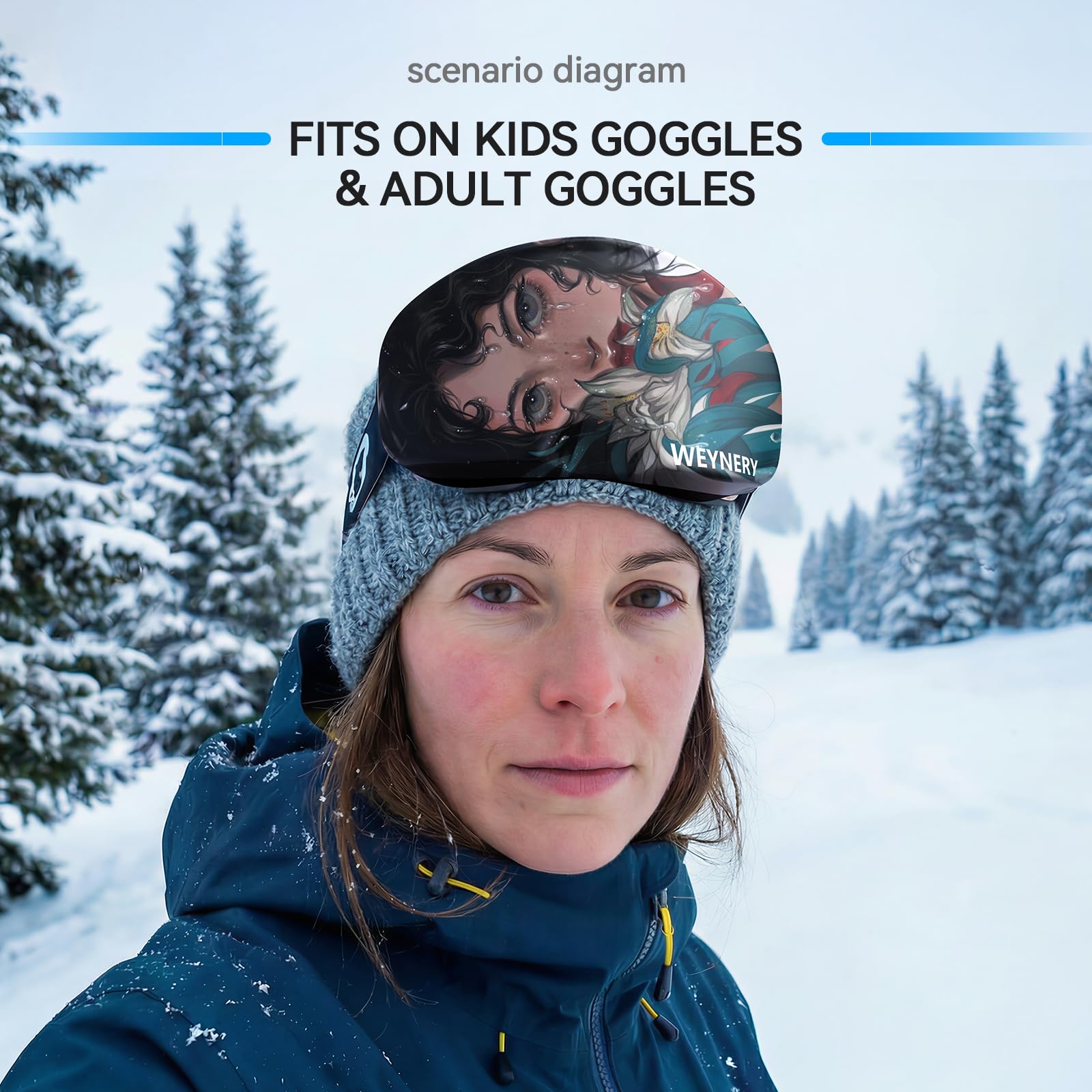 Ski Goggles Cover - Artist Designs -5