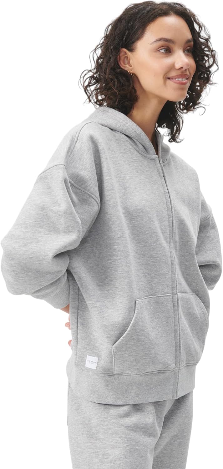 florence by mills womens Cozy Crush Oversized Zip Hoodie - Image 3