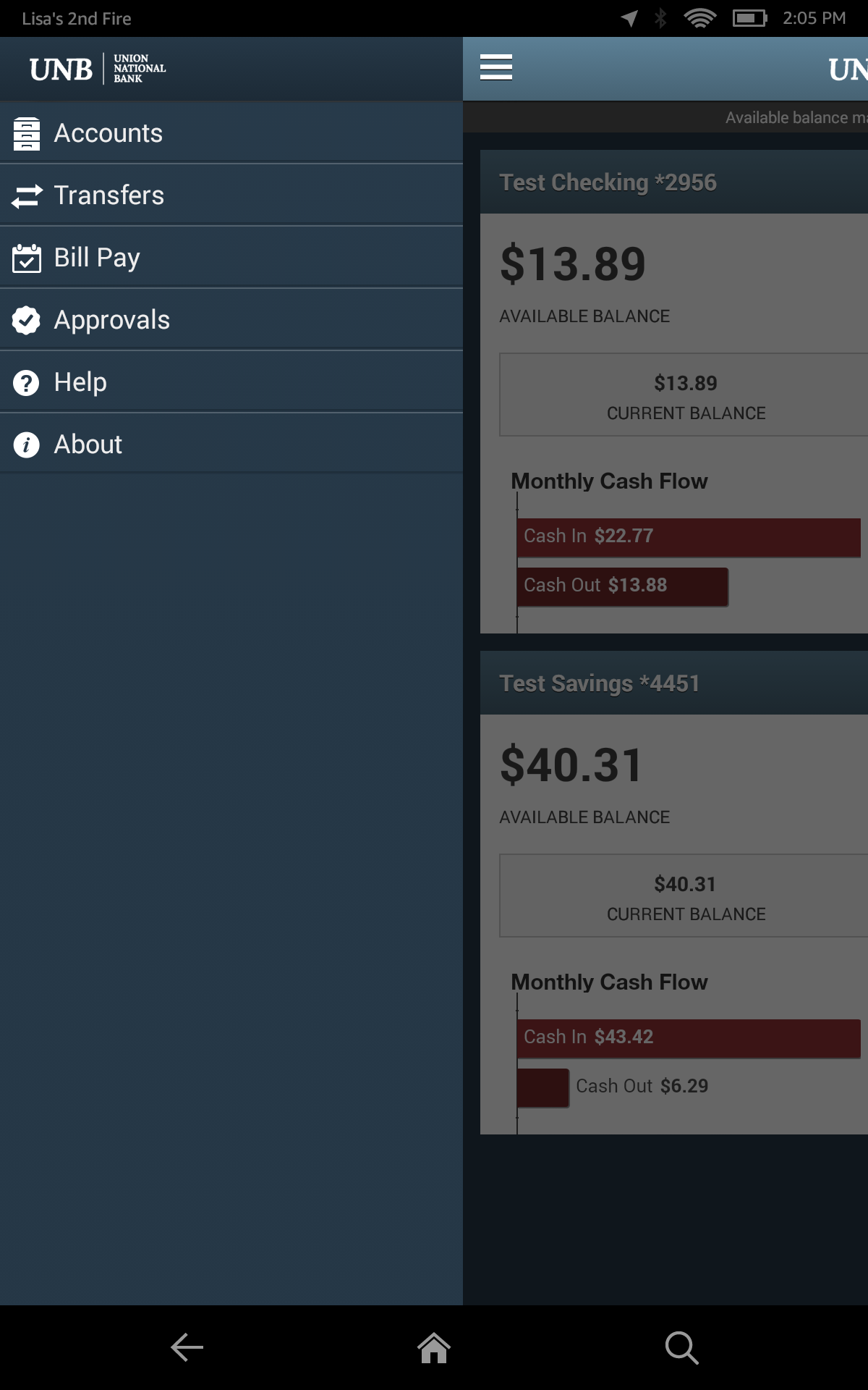 UNB of Elgin Mobile Banking App on Amazon Appstore