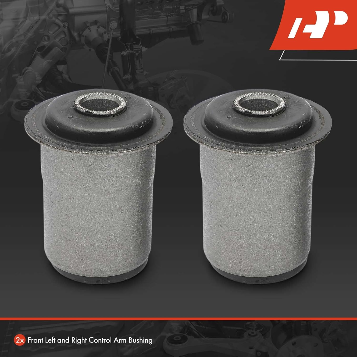 A-Premium 2 x Front Control Arm Bushing/Radius Arm Bushing, Compatible with Ford F-250 F250 1999, F-250 F-350 Super Duty 1999-2004, RWD Model Only