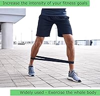 Vista 5 de Resistance Bands Set for Men and Women, Pack of 5 Different Levels Elastic Band for Home Gym Long Exercise Workout – Great Fitness Equipment for