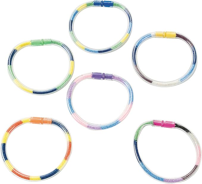 Fun Express Sand Art Bracelets for Kids Bulk kit Makes 24