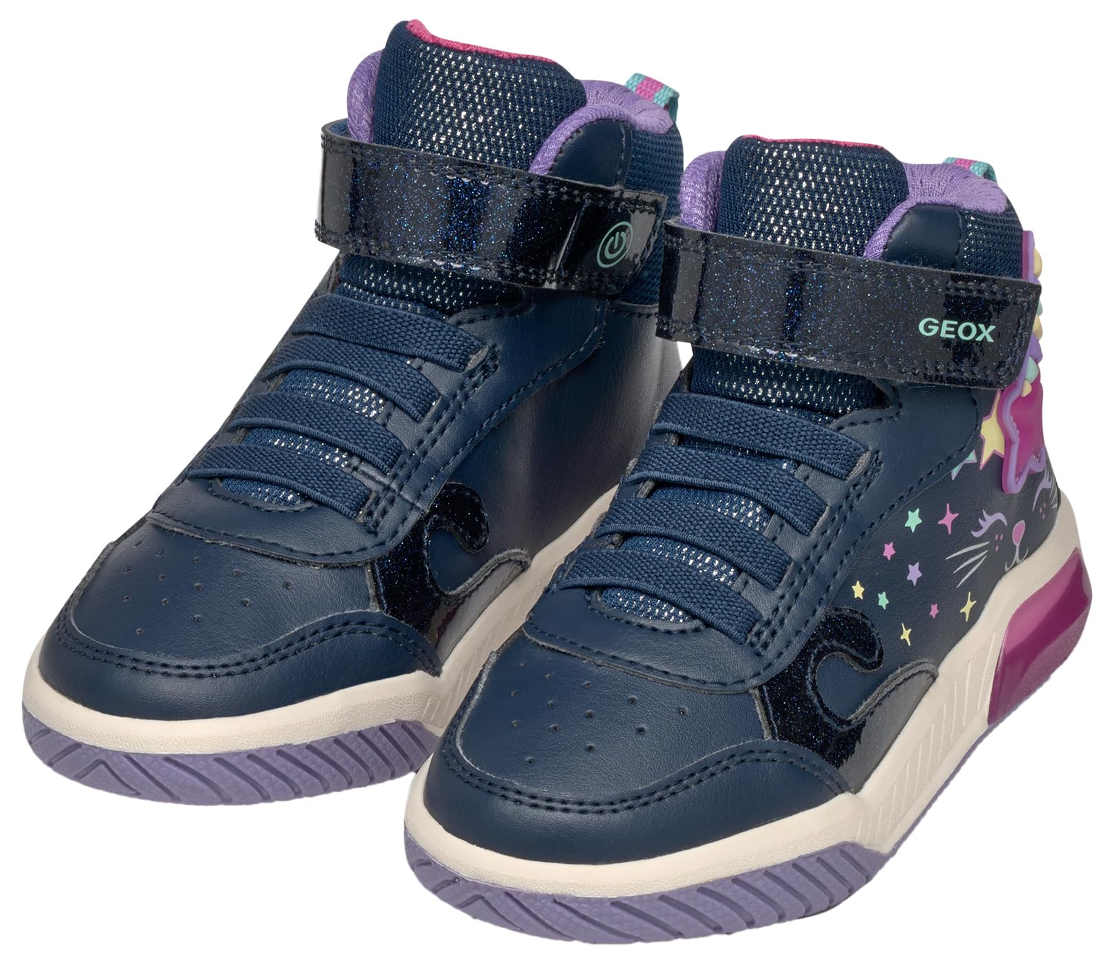 Geox J INEK GIRL B - SNEAKERS dziewczyna