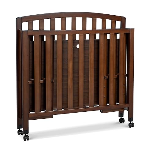 Miniatura 8 de DaVinci Dylan - Cuna portátil para bebé 3 en 1 con ruedas, conversión de cama para niños pequeños y cama diurna, perfecta para espacios pequeños y
