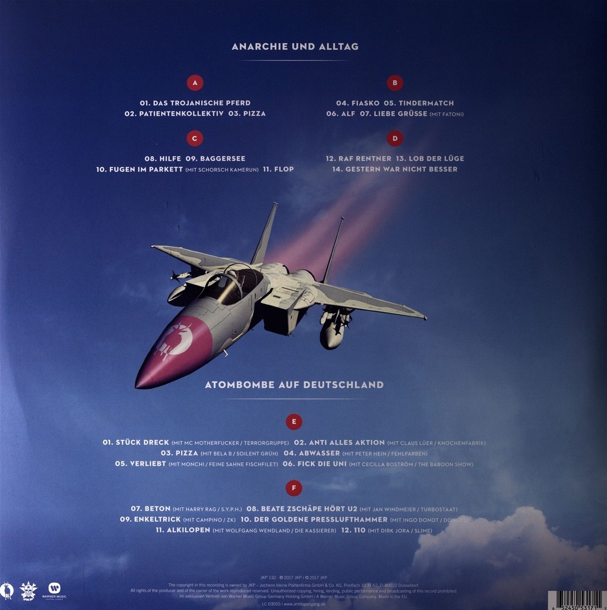 Anarchie und Alltag album Atombombe auf Deutschland