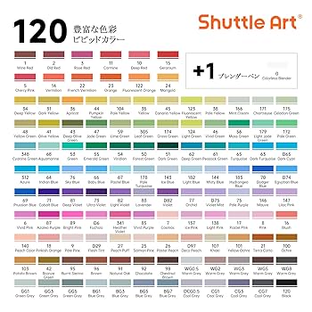 コースマーカー　100セット Amazon | SIUKE マーカー、100色のマーカーセットダブルチップ