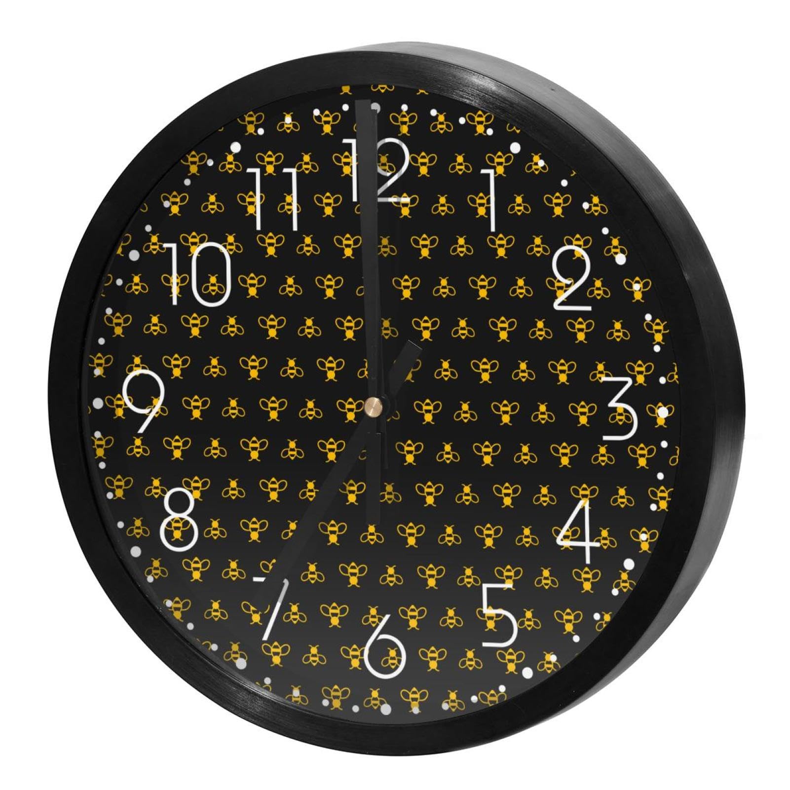Horloge murale silencieuse à quartz pour éliminer le bruit du tic-tac nocturne